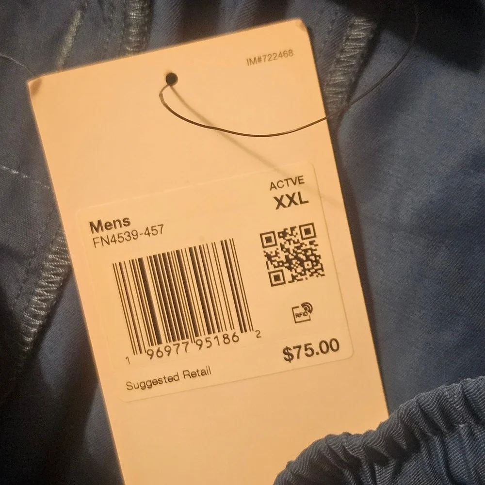 Jordan Essentials Mens Blue Woven Cargo Pants Size XXL FN4539-457 New